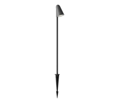 Záhradné lampy Redo 90705 - Vonkajšie LED svietidlo NIVALIS, 6,8 W, 230 V, 3000 K, 82 cm, IP65, antracit 90705