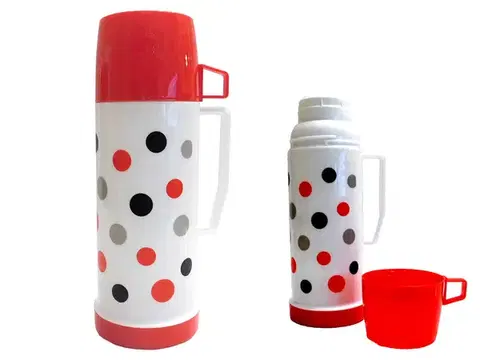 Termosky a termohrnčeky MAKRO - Termoska a hrnček 0,45L bodkovaná