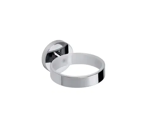 Predlžovacie káble BEMETA Držiak na fén OMEGA 8x5,5 cm strieborný 101117012