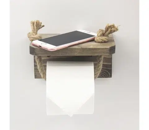 Svietidlá  Držiak toaletného papiera 10x17 cm smrek 792EVL2828