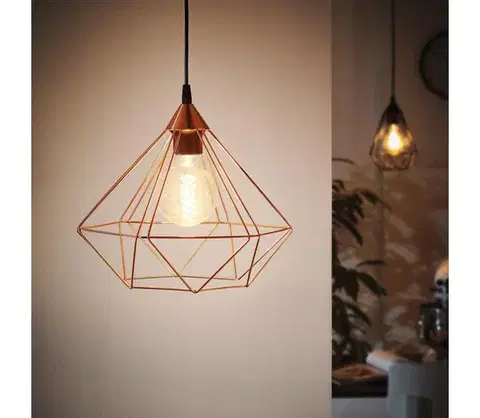 Svietidlá Eglo 94194 - Luster TARBES 1xE27/60W/230V 94194
