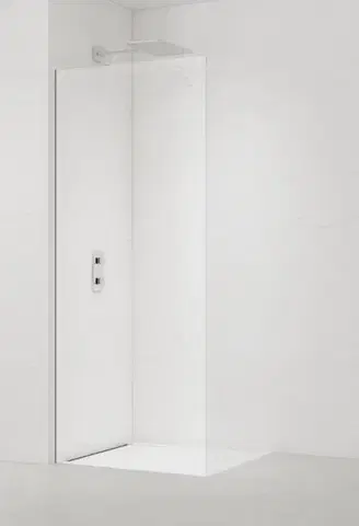 Sprchové dvere Sprchová zástena SAT walk-in 120 cm so skrytým profilom pod obklad SATBWI120PRPO SATBWI120PRPO