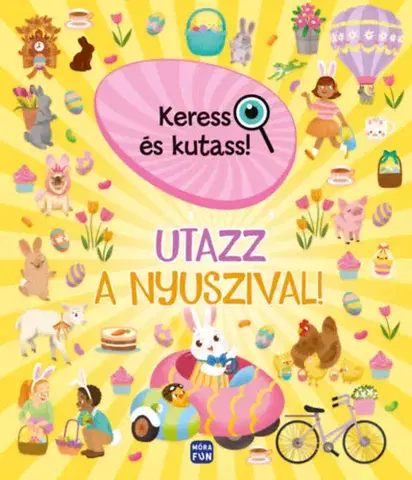 Pre deti a mládež - ostatné Keress és kutass! Utazz a nyuszival! - Rubie Crowe,Eszter Farkas