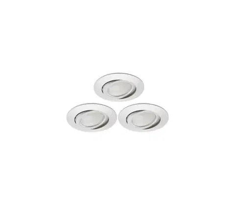 Svietidlá Briloner 8309-039 - SADA 3x LED Stmievateľné kúpeľňové svietidlo LED/5W/230V IP23 8309-039