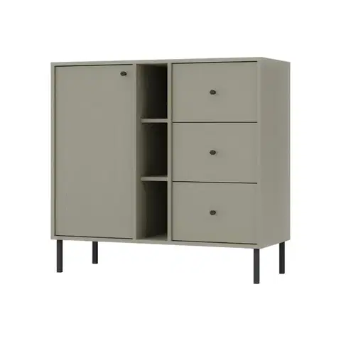 Komody ArtLemp Komoda YEDDO 2 1F3S | eukalyptus