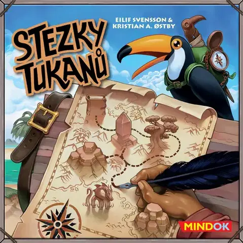 Rodinné hry Mindok Hra Chodníky tukanov Mindok