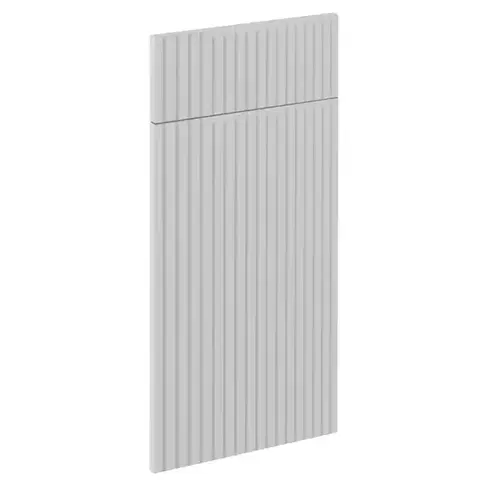 Kuchynské skrinky Čelo skrinky Luxeo F14-D40S1-AX ryfla white