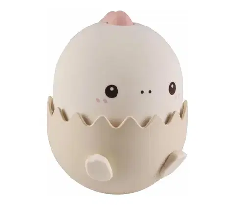 Lampy  LED RGBW Stmievateľná detská dotyková lampa BABY DINO LED/0,75W/5V 1200mAh ružová 326973