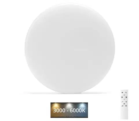 Svietidlá  B.V.  - LED Kúpeľňové stropné svietidlo LED/18W/230V 3000-6000K IP54 + DO B10310M3J