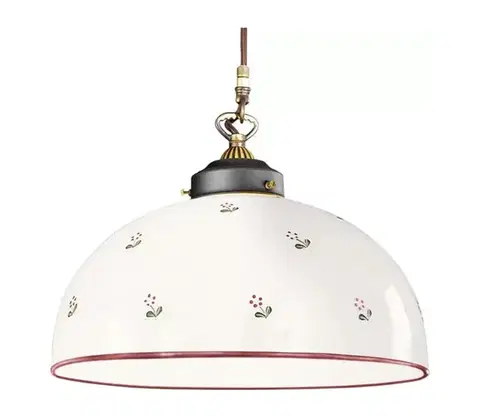 Svietidlá Kolarz 731.32.77 - Luster na lanku NONNA 1xE27/75W/230V pr. 36 cm červená 731.32.77