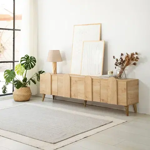 TV stolíky TV stolík New Line - Sapphire Oak v2