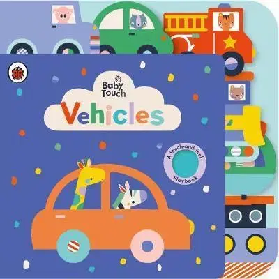 Leporelá, krabičky, puzzle knihy Baby Touch - Vehicles Tab Book