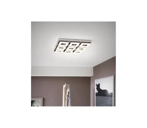 Svietidlá Eglo 95658 - Krištáľové stropné svietidlo FRADELO 9xLED/4W/230V 95658