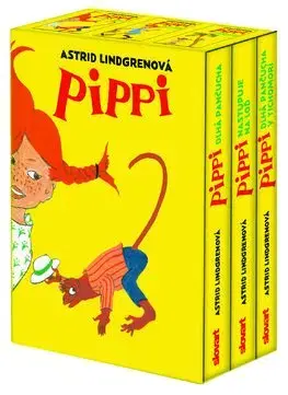 Rozprávky Pippi Dlhá pančucha - set - Astrid Lindgrenová,Jarmila Cihová
