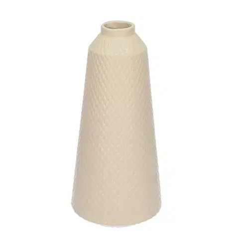 Vázy, misy Váza Velo 27 cm beige