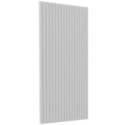 Kuchynské skrinky Čelo skrinky Luxeo F14-D40 ryfla white