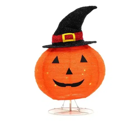 Svietidlá  - LED Vonkajší dekorácia HALLOWEEN LED/3xAA/teplá biela IP44 tekvica 52000328
