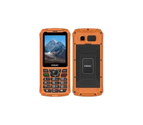 Predlžovacie káble Evolveo - StrongPhone Z6 vodotesný Dual SIM telefón oranžový SGP-Z6-OR
