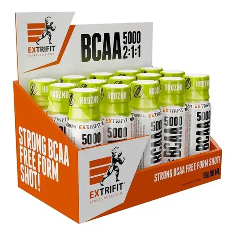 BCAA BCAA Shot 5000 2:1:1 - Extrifit  15x90 ml. Marhuľa