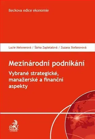 Podnikanie, obchod, predaj Mezinárodní podnikání - Šárka Zapletalová