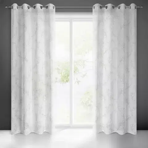 Závesy do spálne Záves FIORE 140X250 na priechodkách 386999