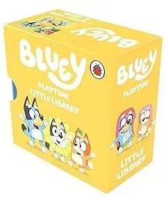 Leporelá, krabičky, puzzle knihy Bluey: Bluey Playtime Little Library