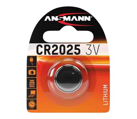 Predlžovacie káble Ansmann 04673 - CR 2025 - Lithiová batéria gombíková 3V 04673