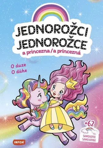 Nalepovačky, vystrihovačky, skladačky Jednorožci/Jednorožce - O duze/O dúhe