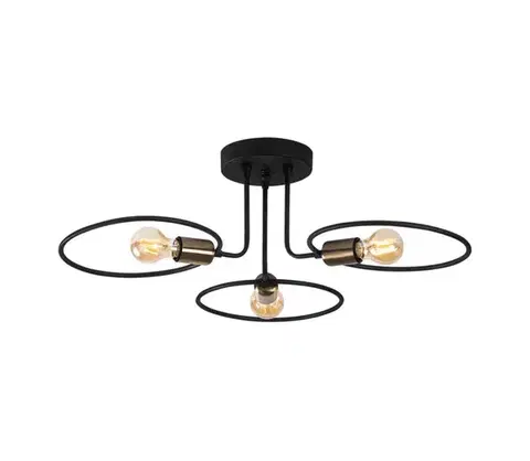 Svietidlá  Prisadený luster CIRCLE 3xE27/40W/230V 584TTM1294