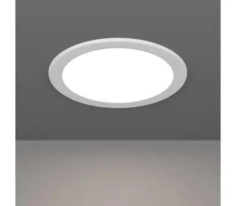 Svietidlá Eglo 901418-LED Kúpeľňové podhľadové svietidlo FUEVA LED/10,5W/230V priemer 16,8 cm IP44 biela 901418