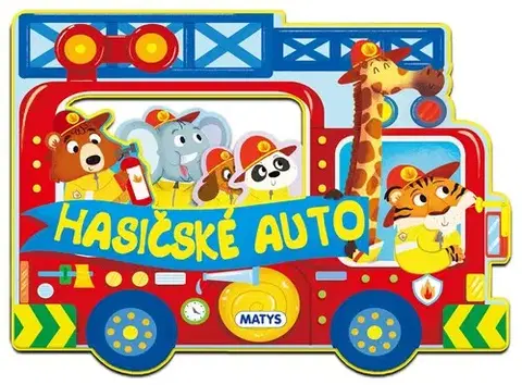 Leporelá, krabičky, puzzle knihy Veci v pohybe: Hasičské auto - Kolektív autorov