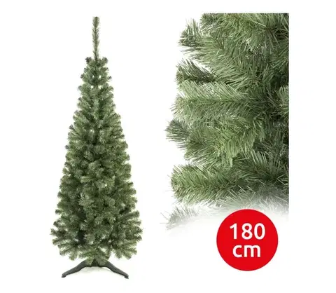 Vianočné dekorácie  Vianočný stromček SLIM 180 cm jedľa 5902280051299