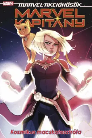 Komiksy Marvel kapitány 1.: Kozmikus macskatasztrófa - Marvel-akcióhősök - Sam Maggs