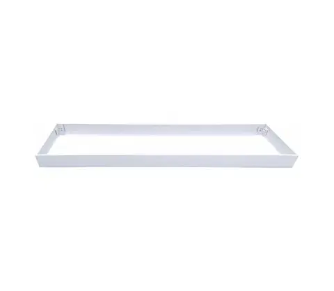 Svietidlá Greenlux Kovový rám pre inštaláciu LED panelov STELLA 120x30 cm biely 