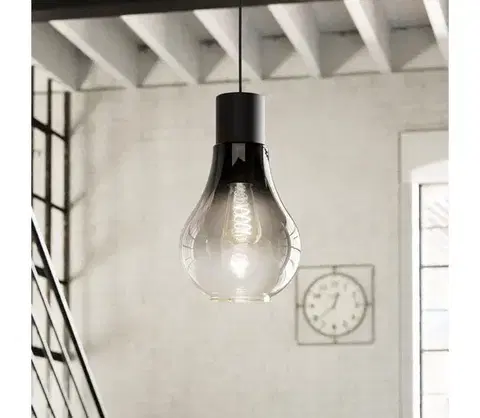 Svietidlá Eglo 43129 - Luster na lanku CHASELY 1xE27/40W/230V 43129