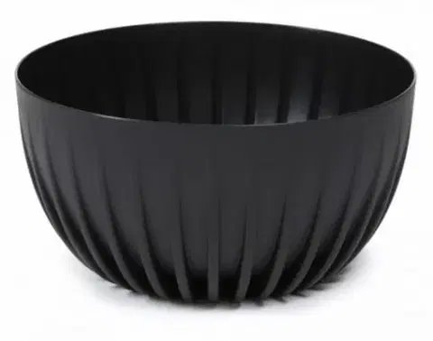 Kvetináče a truhlíky Kinekus Kvetináč plastový, priemer 240mm, MIRA, čierny, výška 140mm
