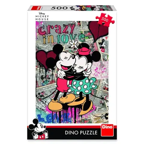 500 dielikov Dino Toys Puzzle Mickey retro 500 Dino