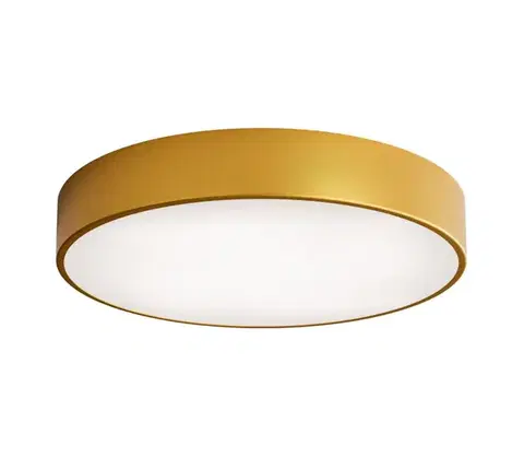 Svietidlá  Kúpeľňové stropné svietidlo CLEO 4xE27/24W/230V pr. 50 cm zlatá IP54 5907623601025