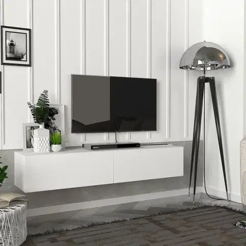 TV stolíky ARTIS TV stolík, biely
