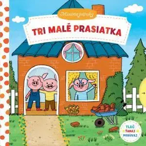 Leporelá, krabičky, puzzle knihy Tri malé prasiatka - minirozprávky