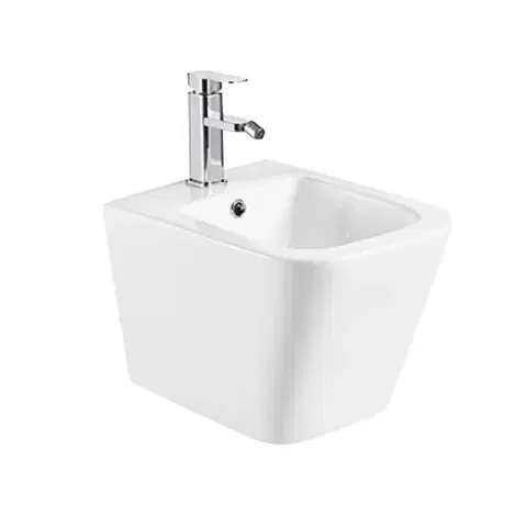 Doplnky do kúpeľne Mereo Bidet závesný kapotovaný, 485x345x330, keramický, biely VSD83B