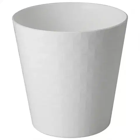 Záhrada Kvetináč Diament Petit 13 cm biely