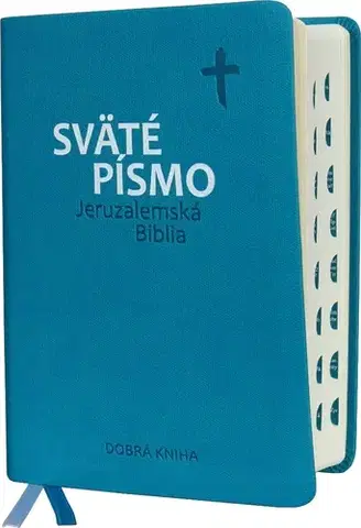 Biblie, biblistika Sväté písmo - Jeruzalemská Biblia - tyrkysová - Kolektív autorov