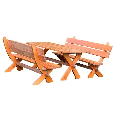 Záhradné zostavy Záhradný komplet BK115 teak