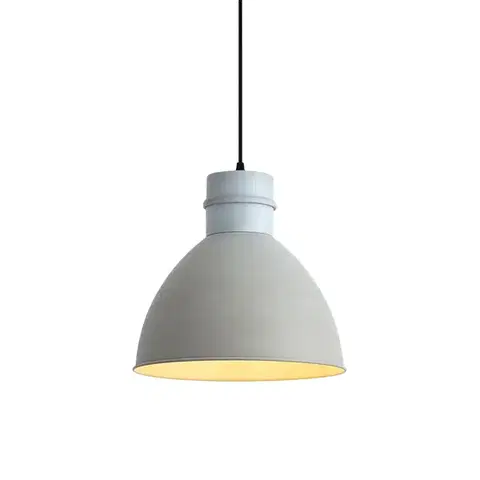 Závesné svietidlá Vidiecka závesná lampa sivá - Dory