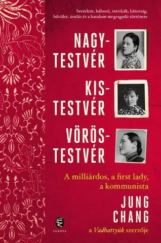 Historické romány Nagytestvér, kistestvér, vöröstestvér - Jung Chang,Júlia Lázár