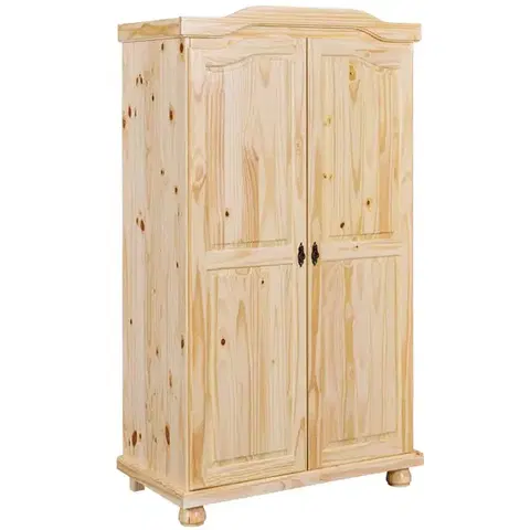Šatníkové skrine Skriňa 30500100 Genf 2d Borovica Natural