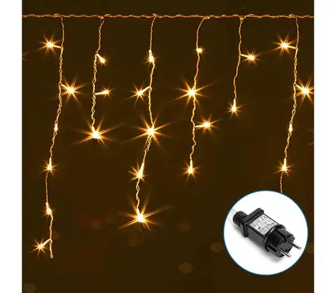 LED osvetlenie  B.V.  - LED Vonkajšia dekoračná reťaz 75xLED/6W/230V 15x0,6m IP44 teplá biela B103031QM