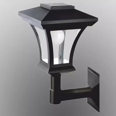 Solárne dekoračné lampy Solárna LED záhradná lampa 1W TR 501