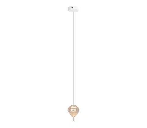 Svietidlá MAXLIGHT P0575 - LED Luster na lanku PALLONCINI 2xLED/3W/230V pr. 12 cm béžová P0575